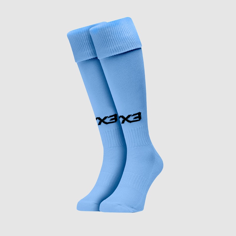 Youth Plain Playing Socks Sky