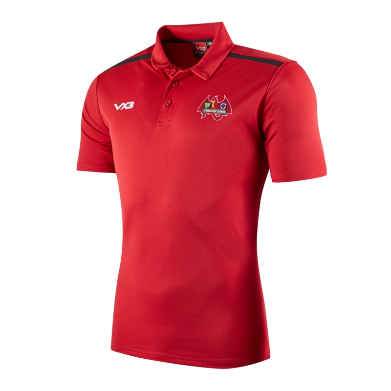 Ffederasiwn y Ddraig Fortis Polo Red