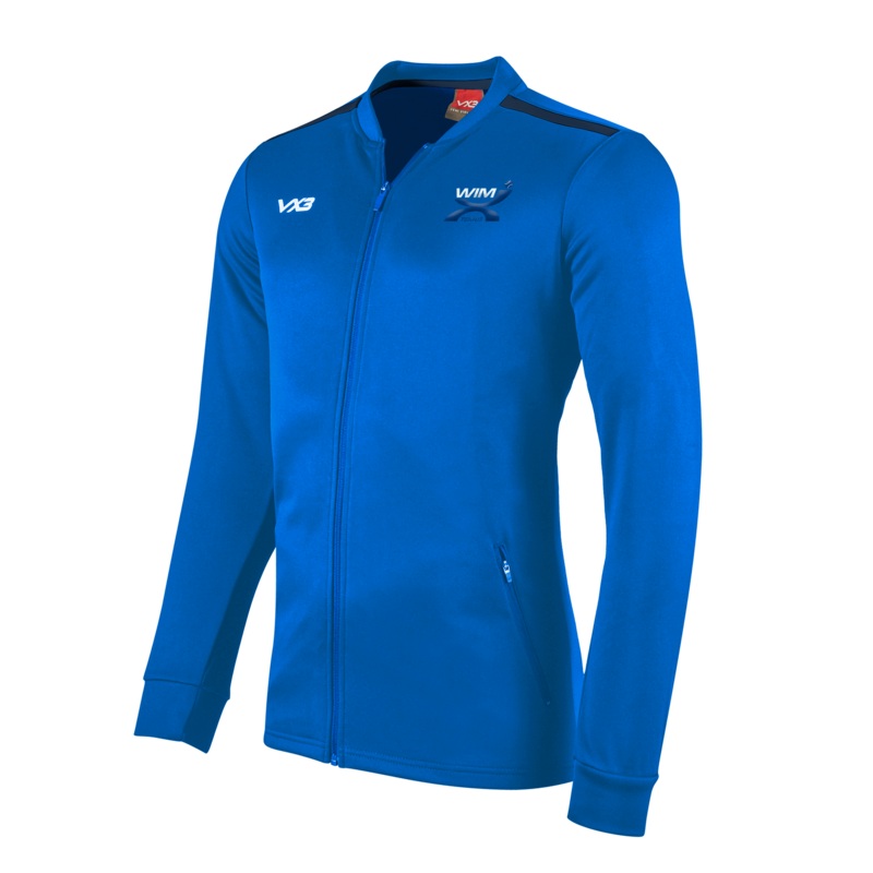 WIMX Tennis Fortis Presentation Jacket Royal/Navy