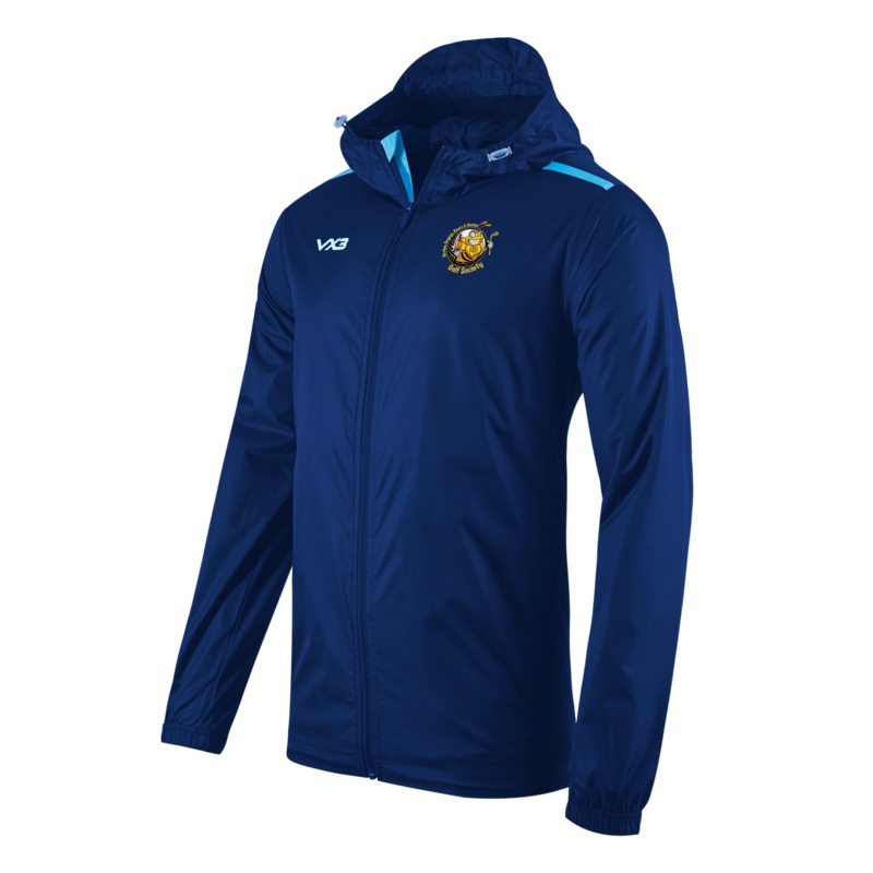 4B Golf Society Fortis Full Zip Rain Jacket