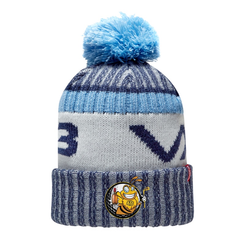 4B Golf Society Marl Bobble Hat