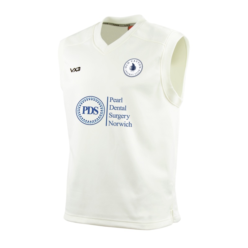 Old Catton Cricket Club Whites Slipover