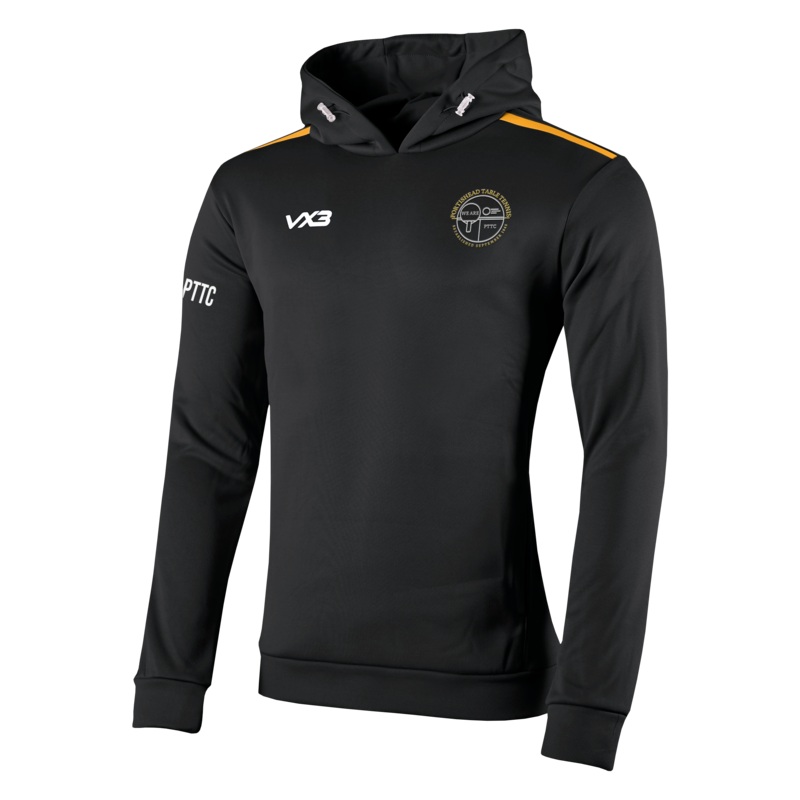 Portishead Table Tennis Club Seniors Fortis Hoodie Black