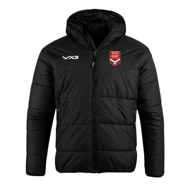 West Wales Rugby League Lorica Quilted Jacket