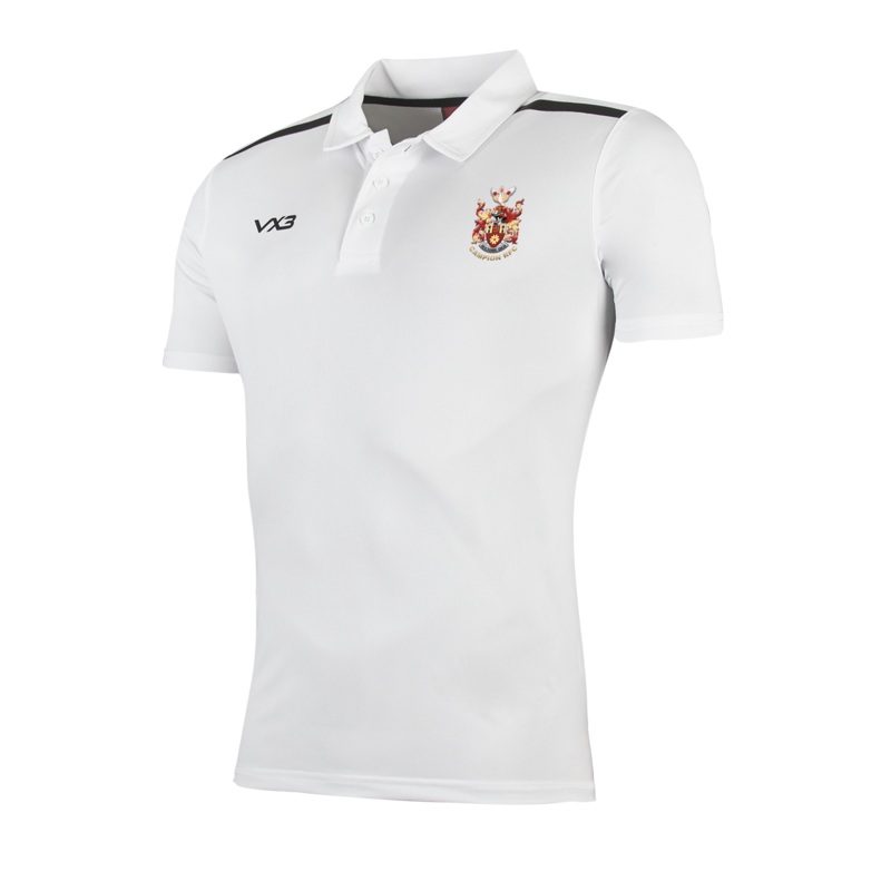 Campion RFC Fortis Polo White/Black