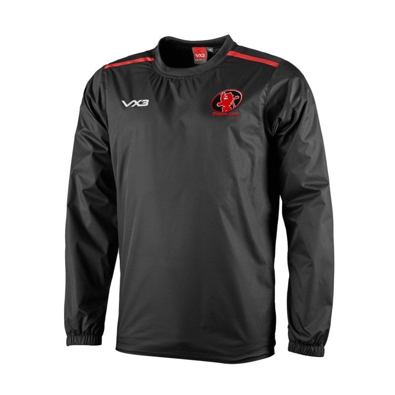 Glasgow Lions Touch Team Fortis Smock Black