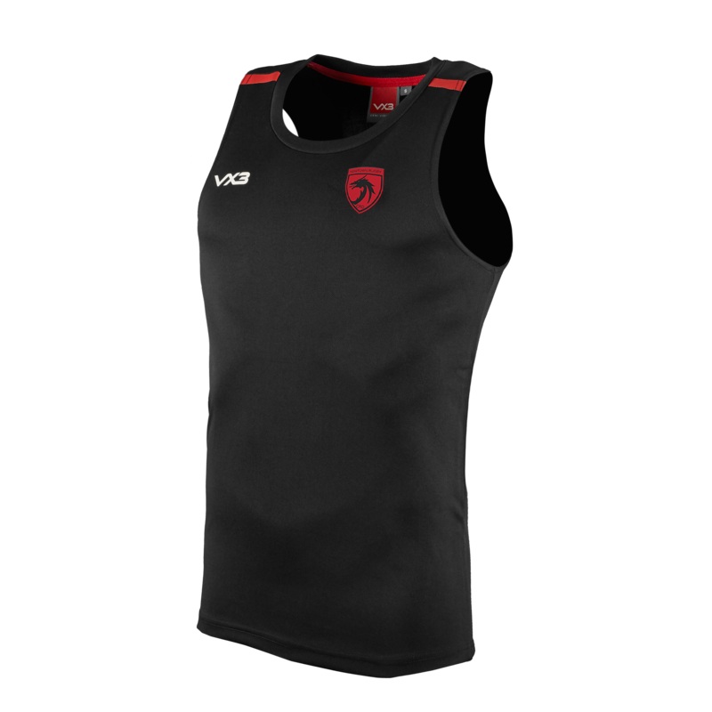 Newtown RFC Fortis Vest Black