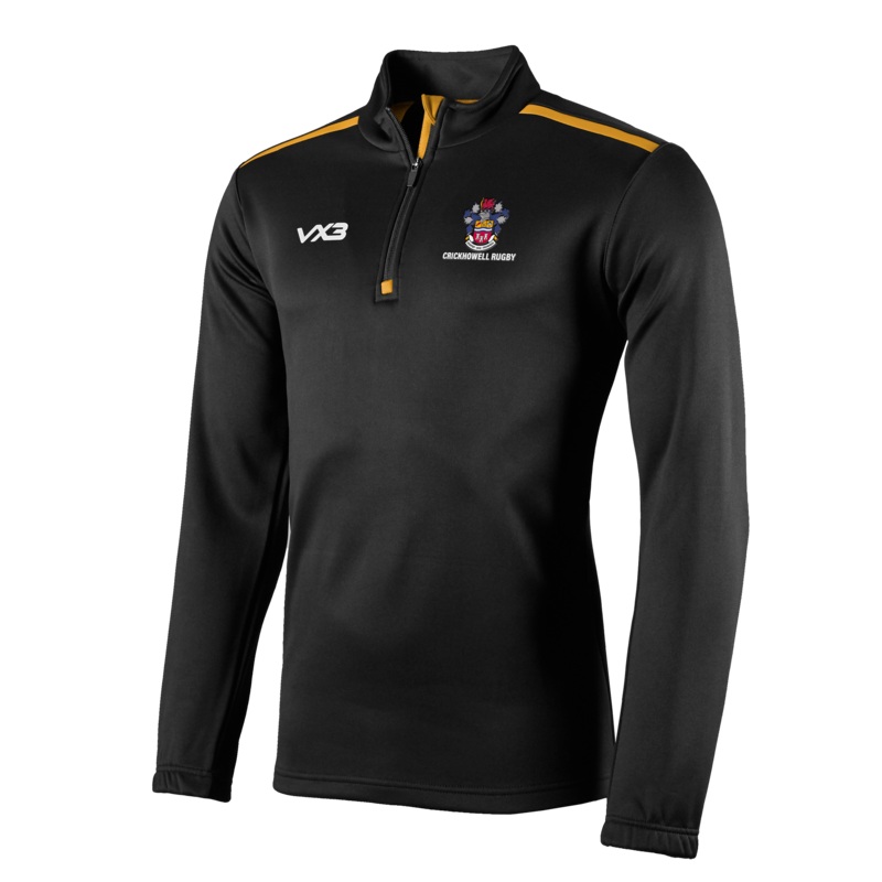Crickhowell RFC Fortis Half Zip Sweat