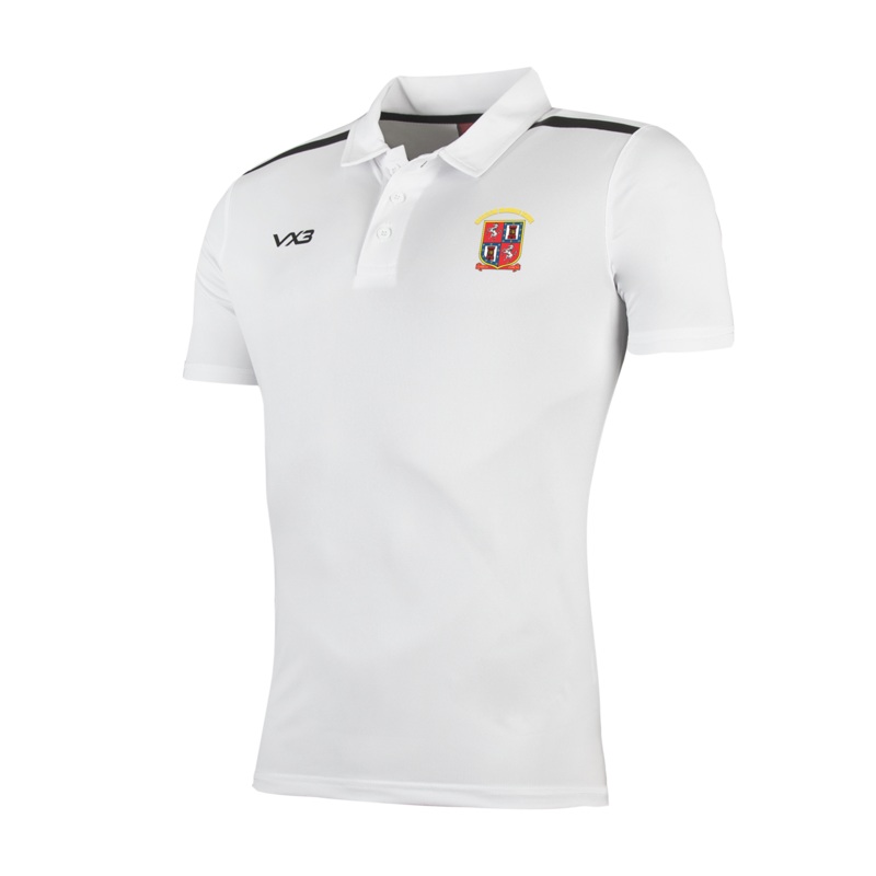 Gravesend Grammar School - Staff Fortis White Polo