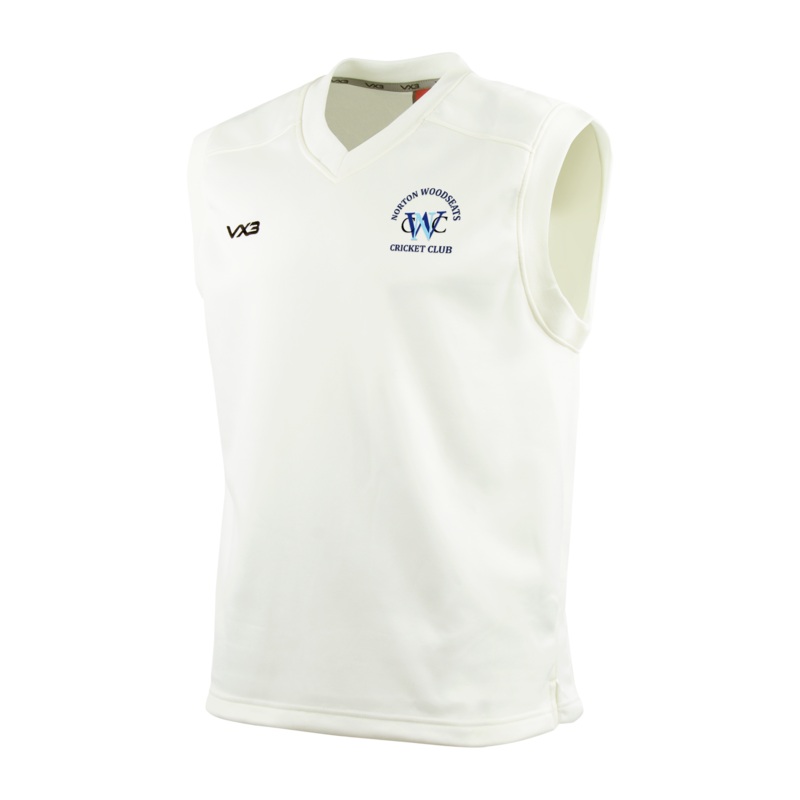 Norton Woodseats Cricket Club Whites Slipover