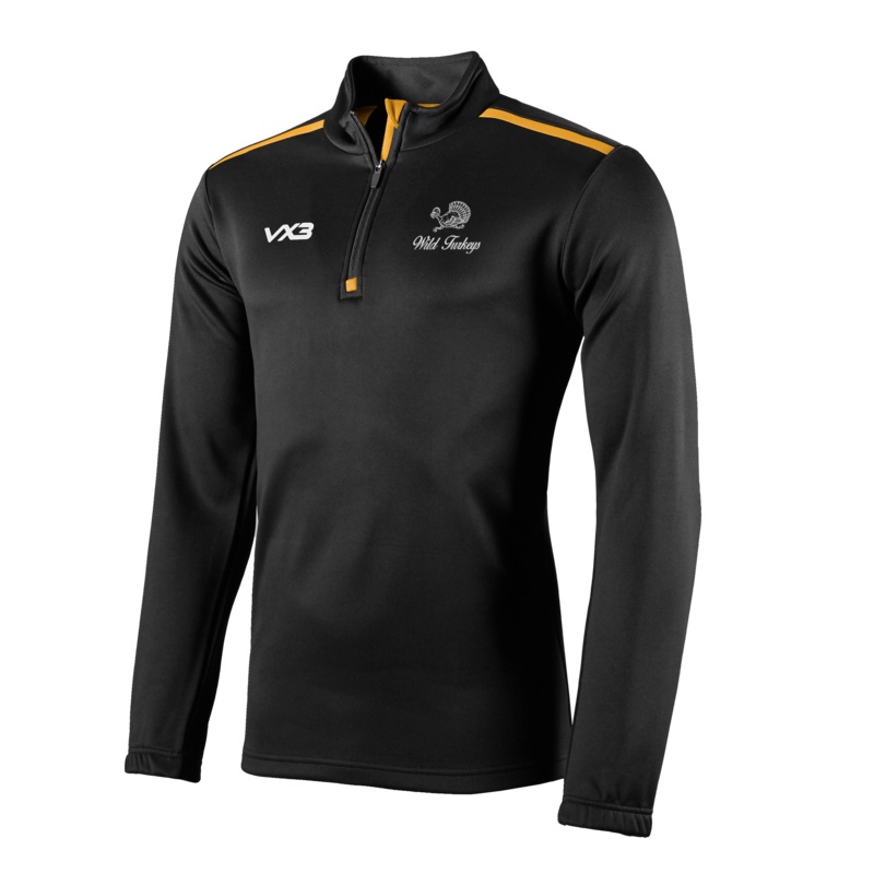 Wild Turkeys 7s Fortis Half Zip Sweat