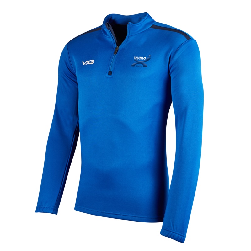 WIMX Tennis Fortis Half Zip Sweat Royal/Navy