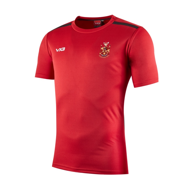 Campion RFC Fortis Tee Red/Black