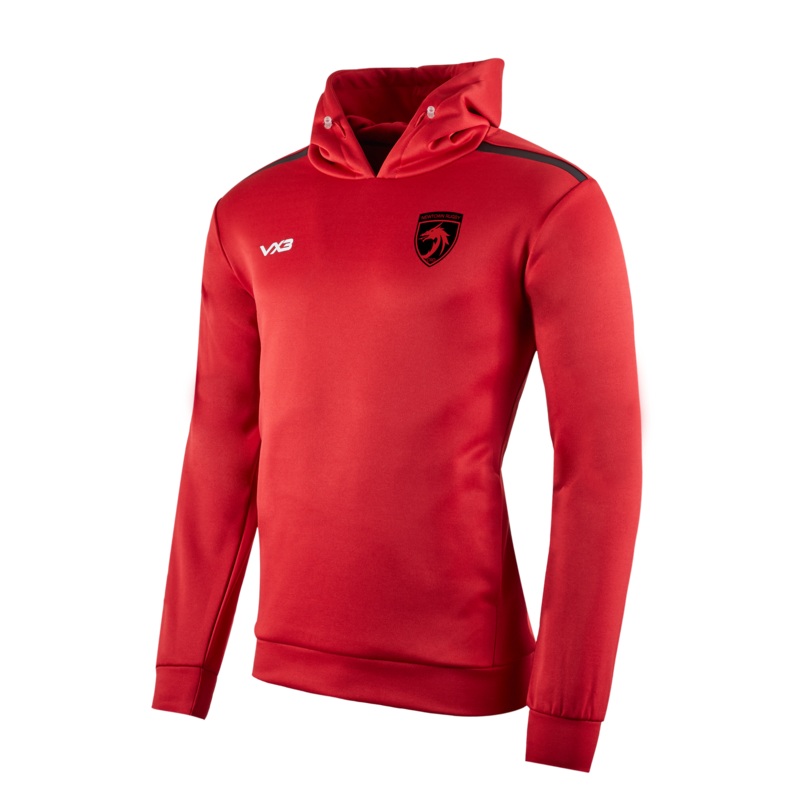 Newtown RFC Fortis Hoodie Red