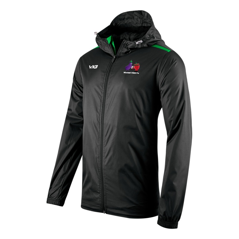 Mixed Veg 7s Fortis Full Zip Rain Jacket