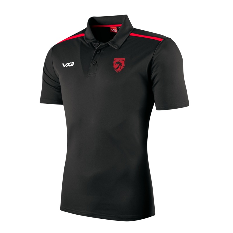Newtown RFC Fortis Polo Black