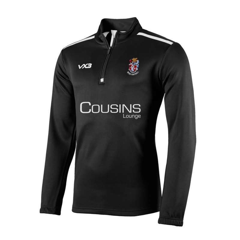 Canterbury Christ Church Uni FC Fortis Half Zip Sweat