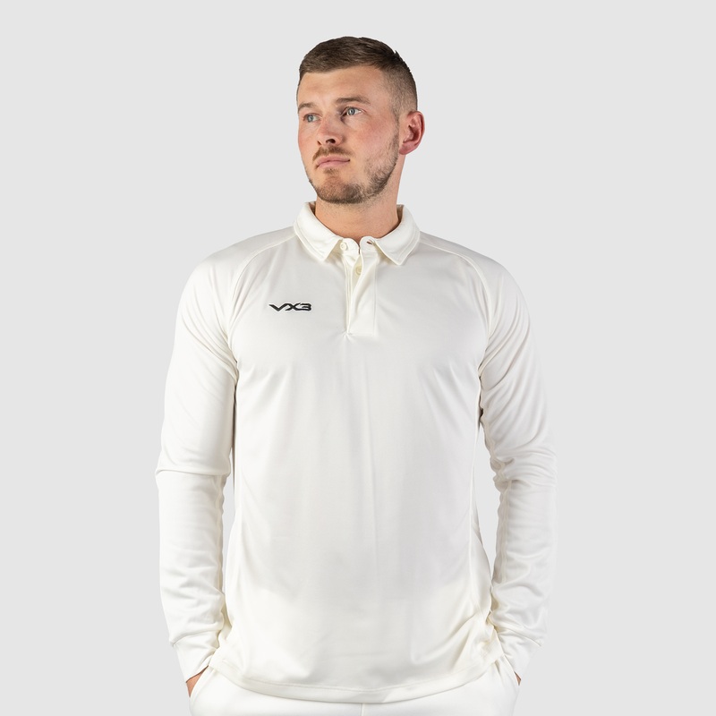 Cricket Whites Long Sleeve Shirt