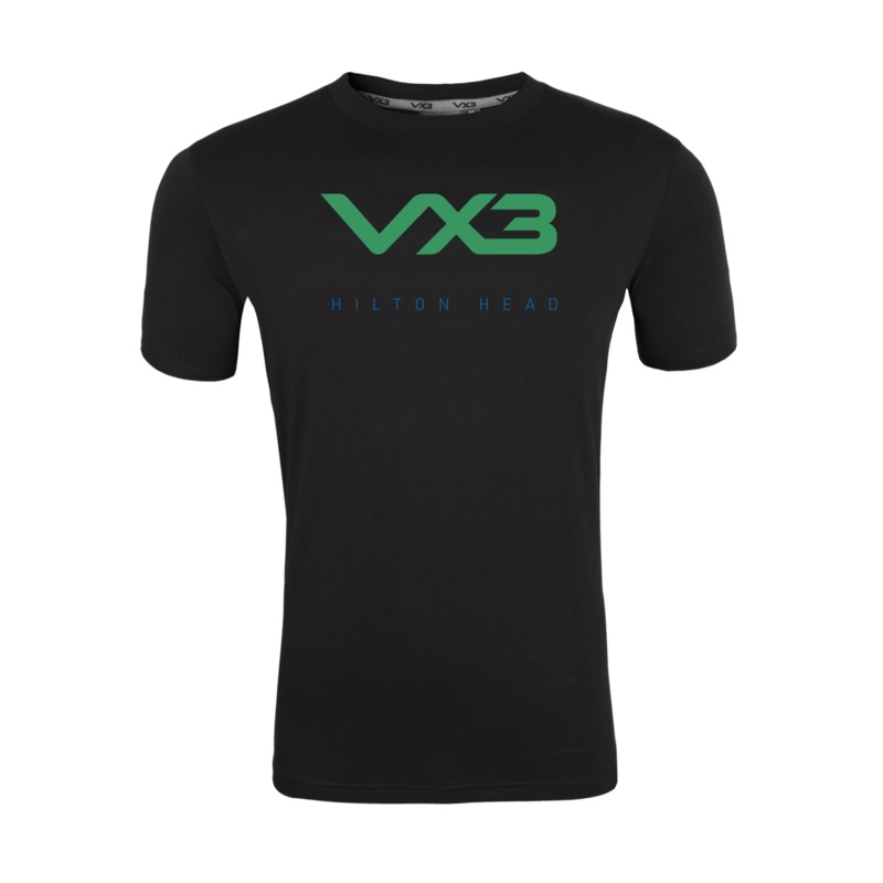Hilton Head RFC Black Invicta Club Tee