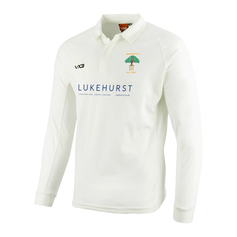Rainham Cricket Club Youth Long Sleeve Shirt