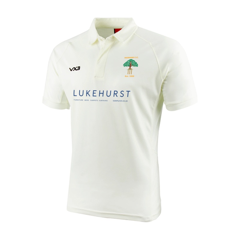 Rainham Cricket Club Youth Short Sleeve Shirt
