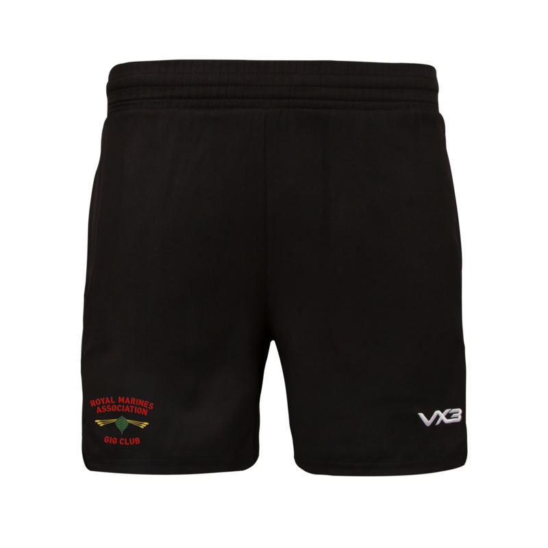 Royal Marine Gig Club Ludus Gym Shorts - Black