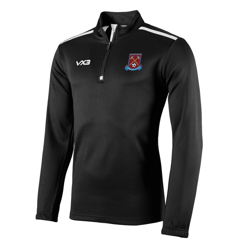 Axmouth United FC Fortis Youth Half Zip Sweat