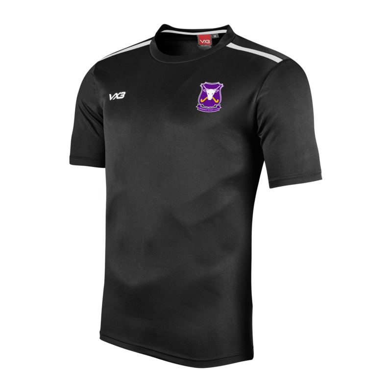 Cowbridge Hockey Club Fortis Tee Black