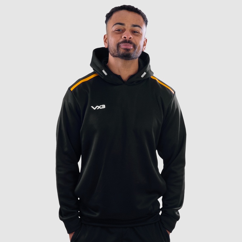 Fortis Hoodie Black/Amber