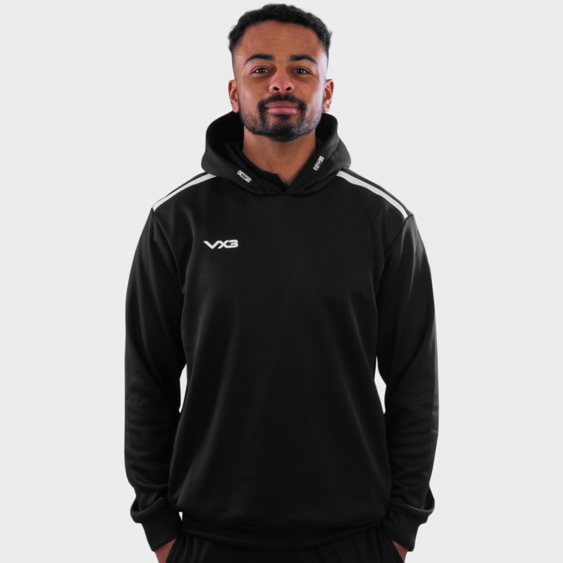 Fortis Hoodie Black/White