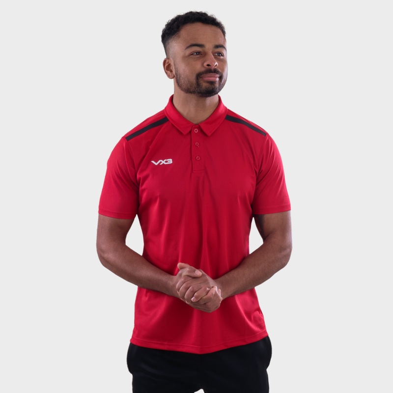 Fortis Polo Red/Black