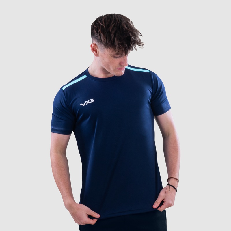 Fortis Tee Navy/Sky