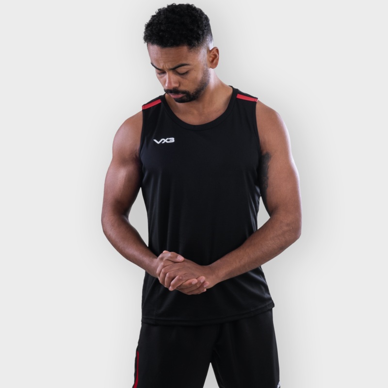 Fortis Vest Black/Red