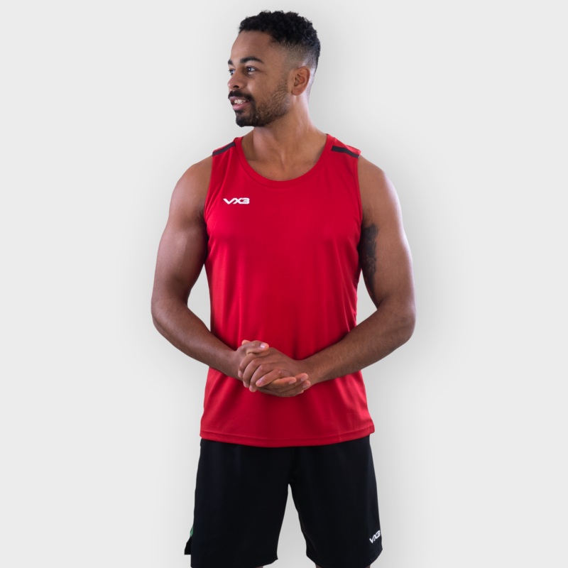 Fortis Vest Red/Black