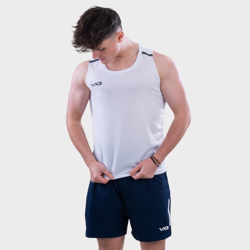 Fortis Vest White/Black