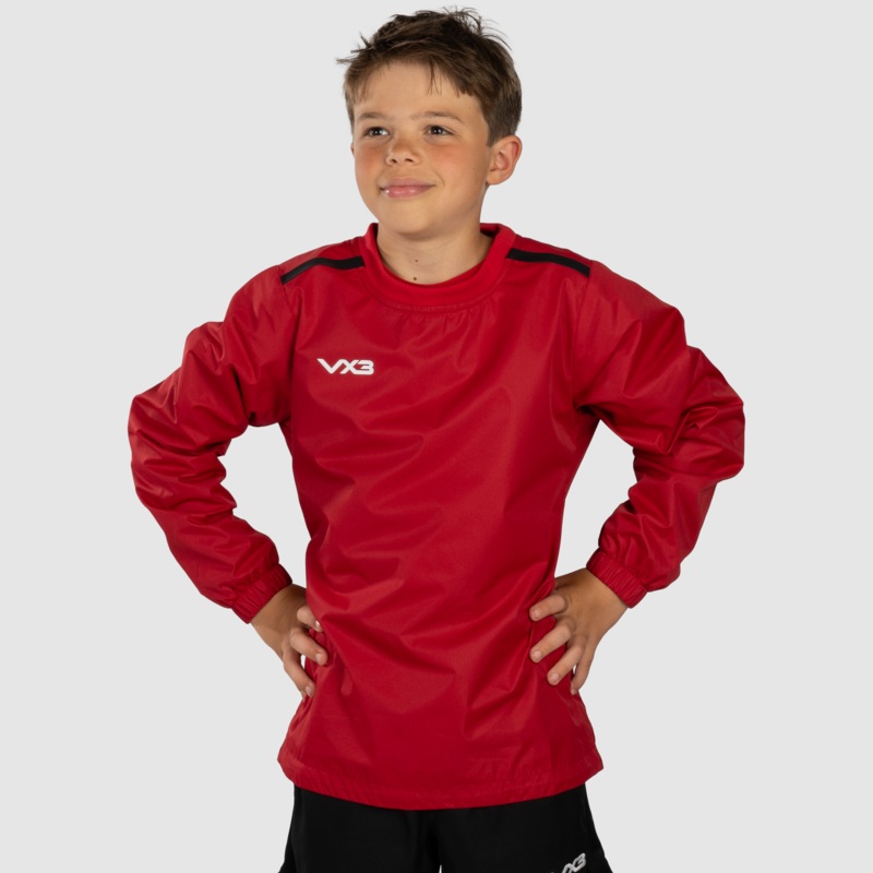 Fortis Youth Smock Red/Black