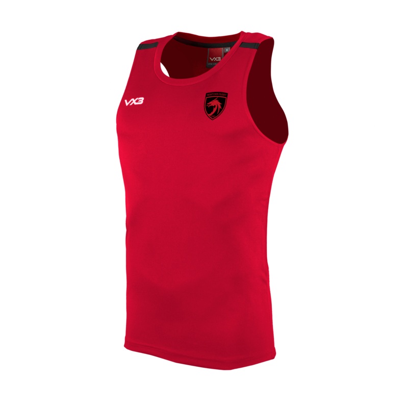 Newtown RFC Fortis Vest Red