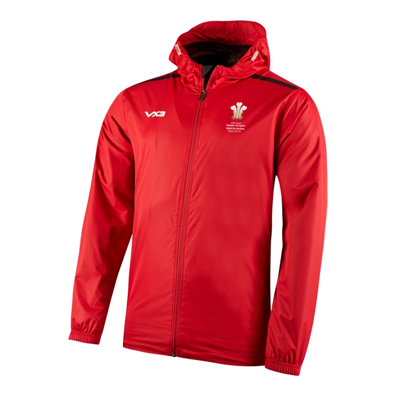 Welsh Fire Services - Rugby Section Fortis Full Zip Rain Jacket