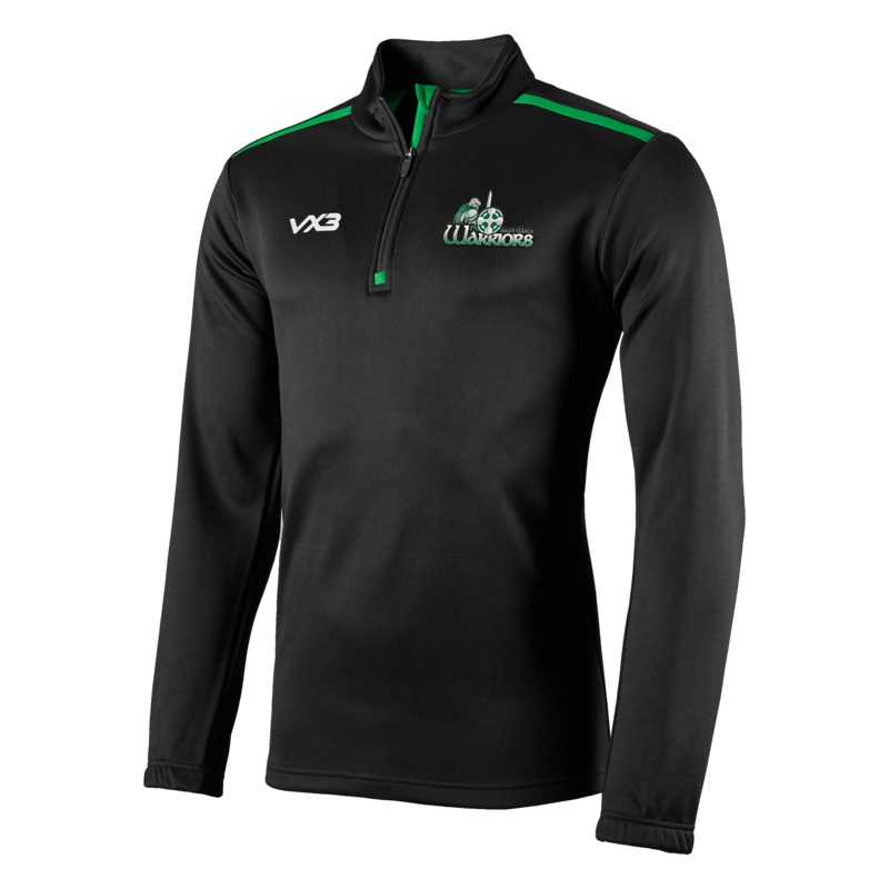 South Wales Warriors Fortis Half Zip Sweat