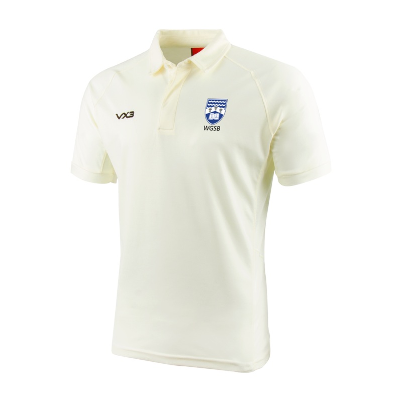 WGSB Cricket Whites S/S Shirt