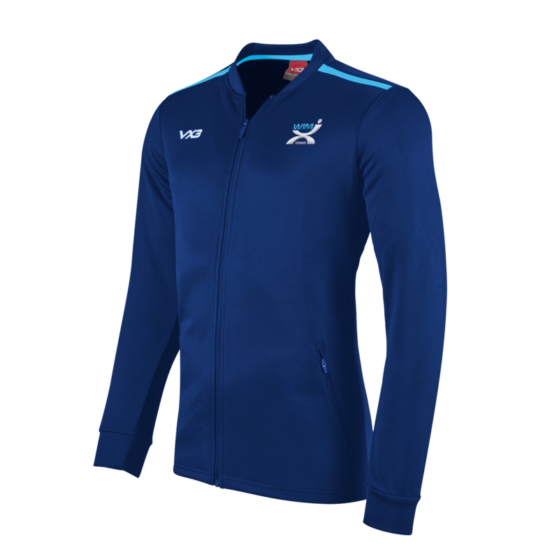 WIMX Tennis Fortis Presentation Jacket Navy/Sky