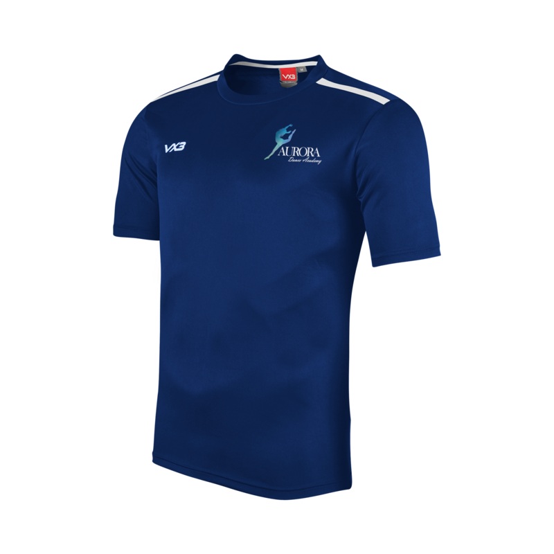 Aurora Dance Academy Fortis Tee Navy