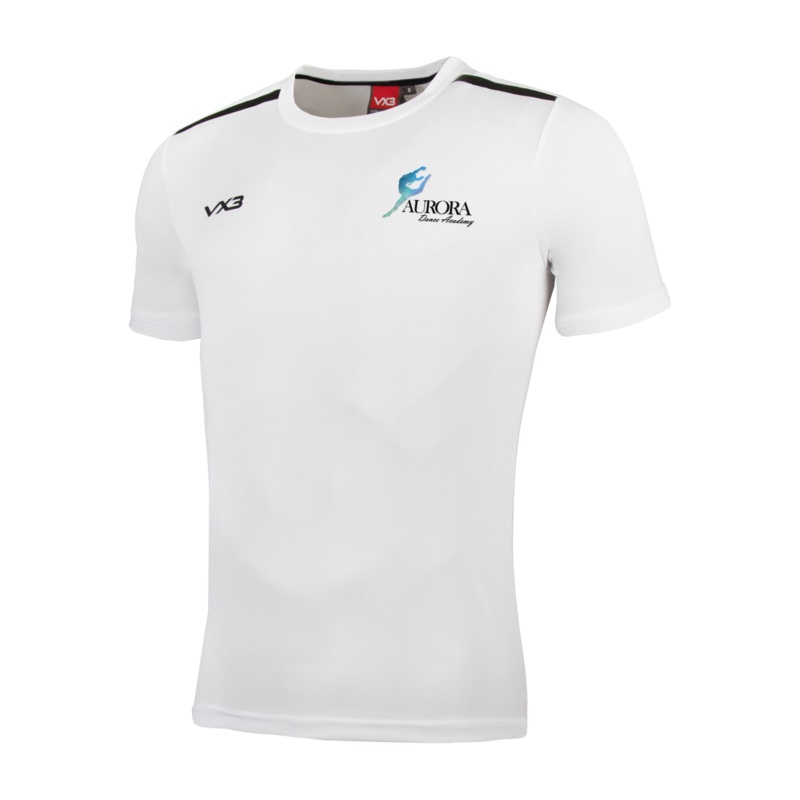 Aurora Dance Academy Fortis Tee White