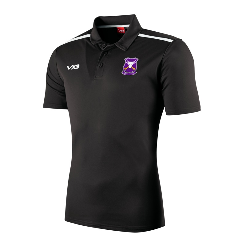 Cowbridge Hockey Club Fortis Polo Black