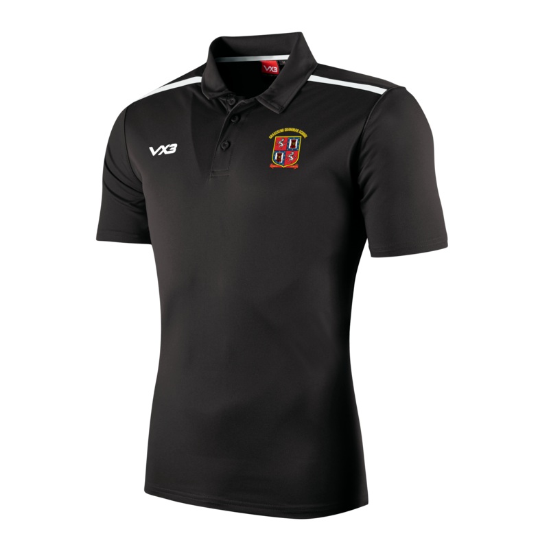 Gravesend Grammar School - Staff Fortis Black Polo