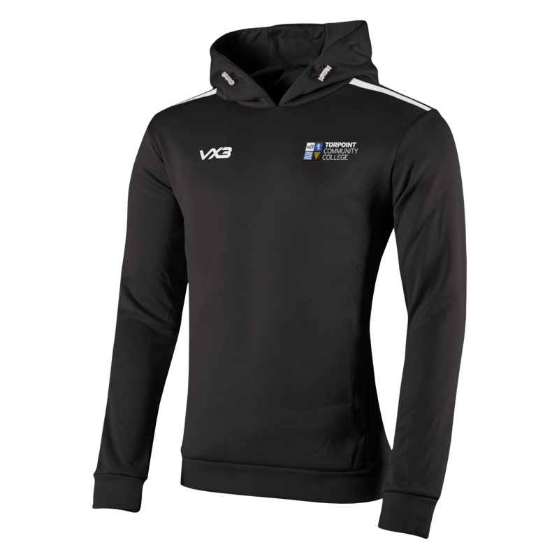 Torpoint Community College Fortis Hoodie Black