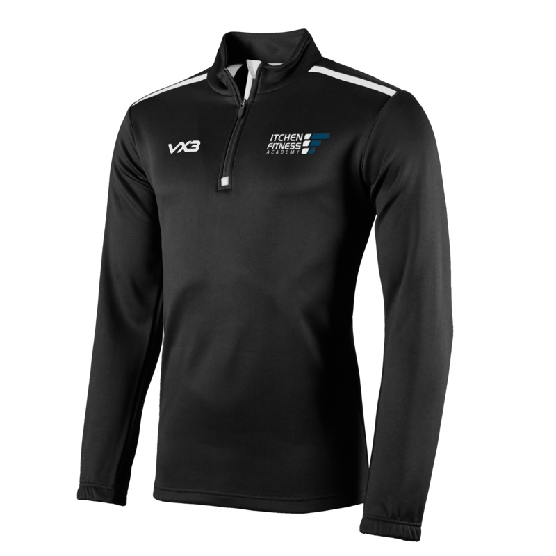 Itchen College Fitness Academy Fortis Youth Half Zip Sweat