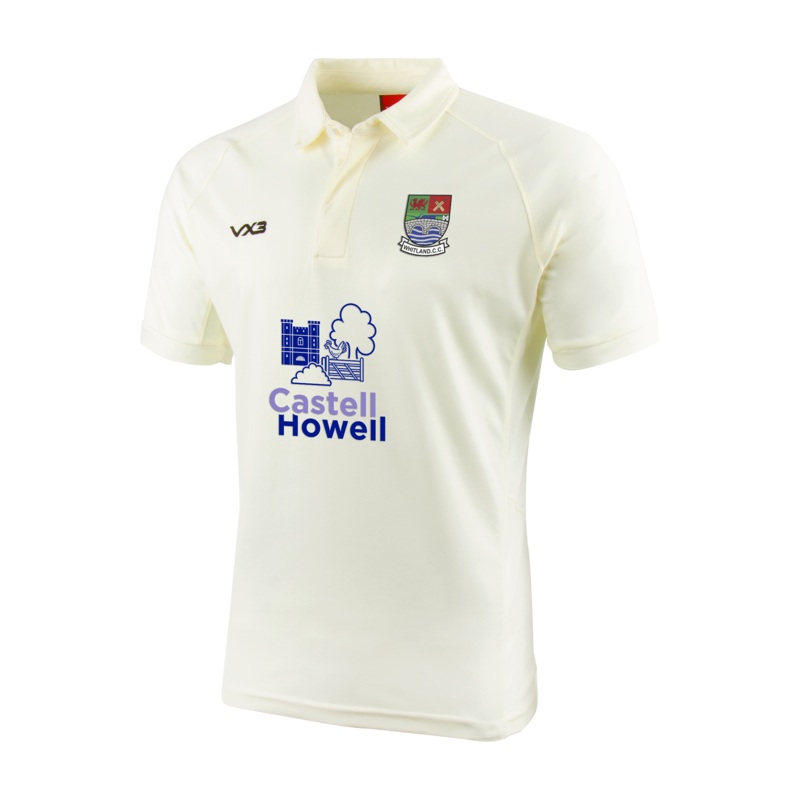 Whitland Cricket Club Whites S/S Shirt