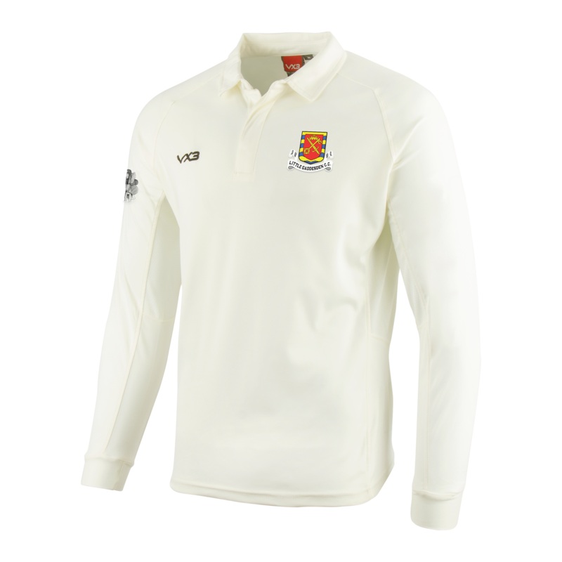 Little Gaddesden Cricket Club Whites L/S Shirt