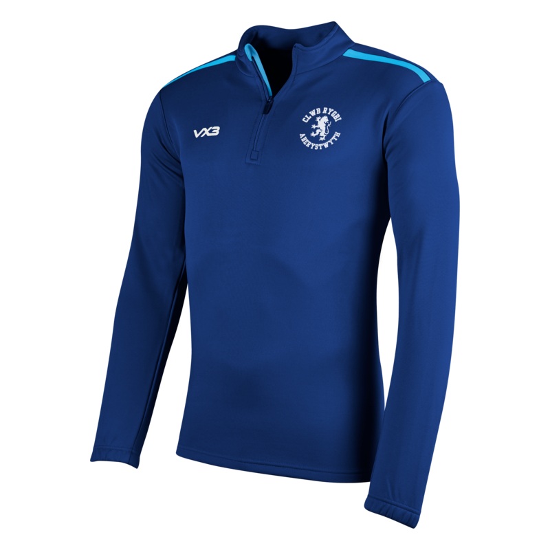 Aberystwyth RFC Fortis Half Zip Sweat